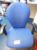 *Blue Office Chair