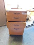 *Full Height 4 drawer Pedestal