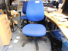 *Blue Office Chair