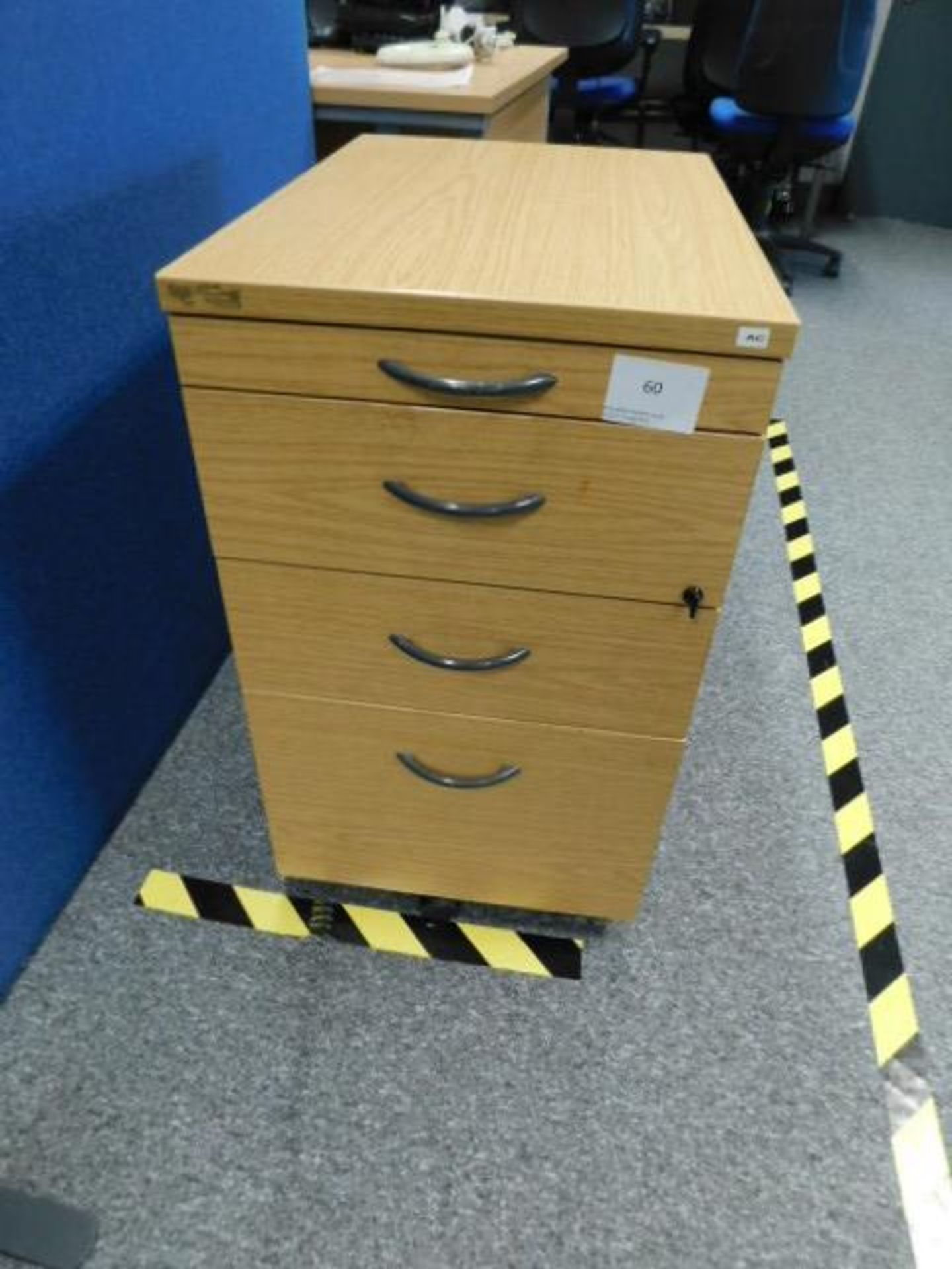 *Full Height 4 drawer Pedestal