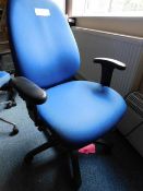 *Blue Office Chair