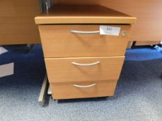 *Under Desk 3 Drawer Pedastal