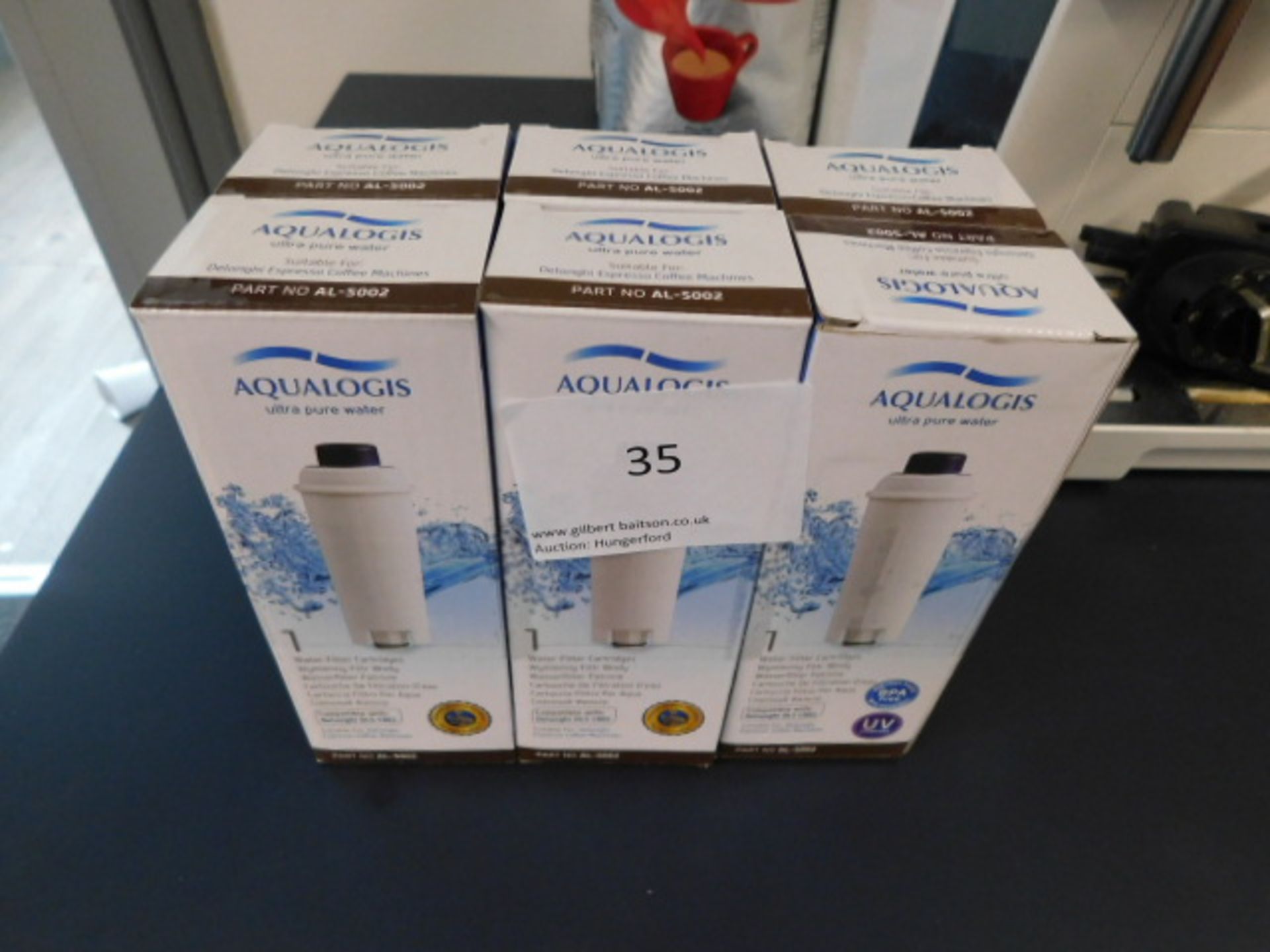 *Aqaulogis pure water filters for Delonghi Coffee machines