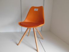 *Charles Ray Eames Inspired I-DSW Chair with Pyramid Legs