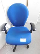 *Blue Office Chair