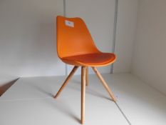 *Charles Ray Eames Inspired I-DSW Chair with Pyramid Legs