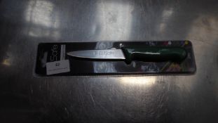 * small green pairing knife