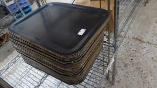 * approx. 40 x black trays