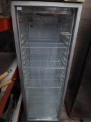 * Blizzard upright glass fronted fridge. 600w x 600d x 1900h