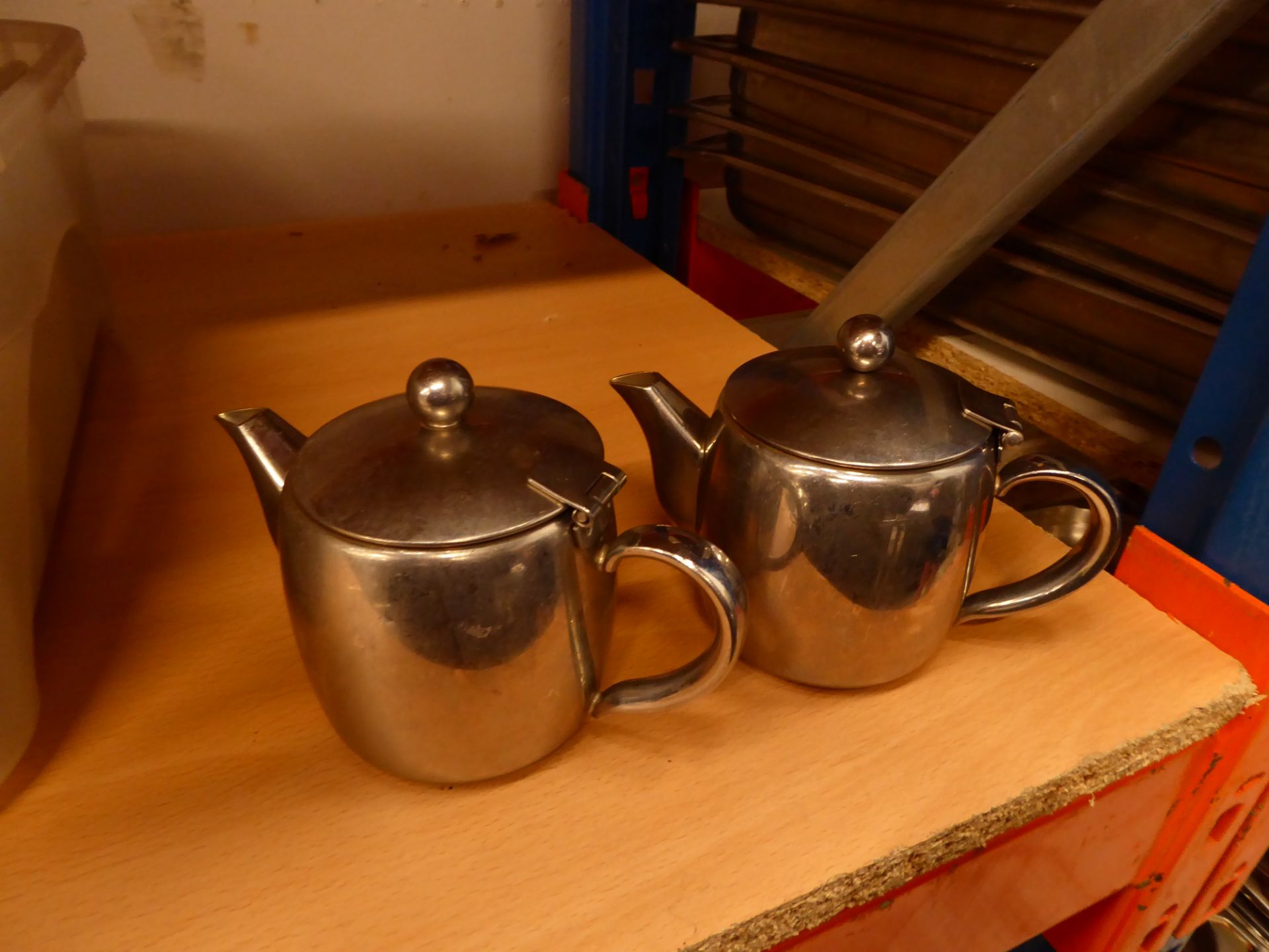 * 36 x S/S tea pots