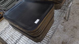 * approx. 40 x black trays