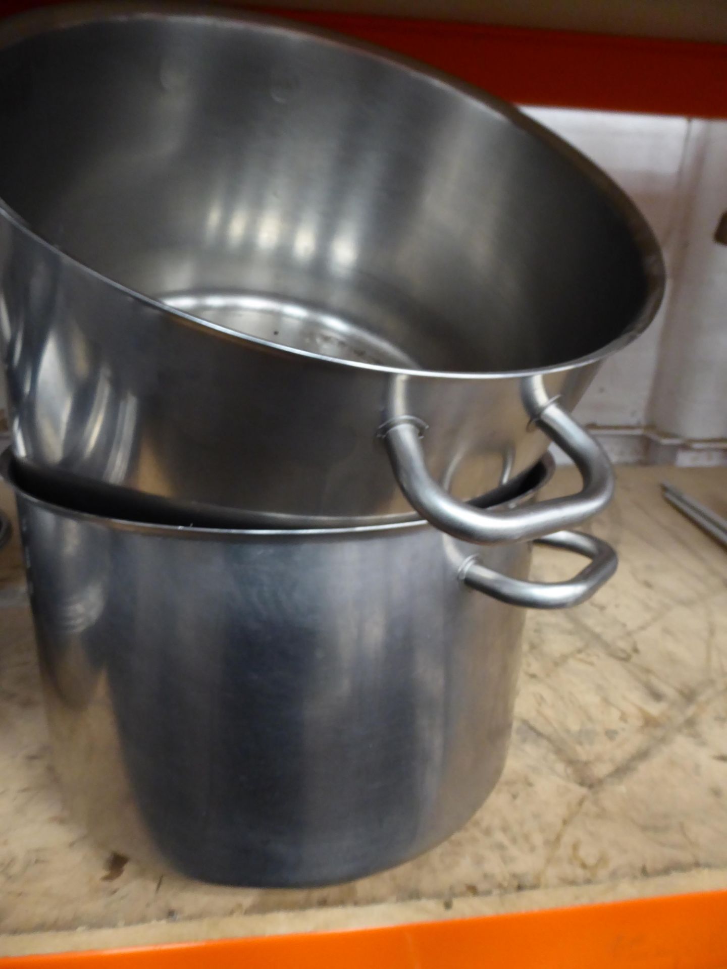 * 2 x large cooking pots