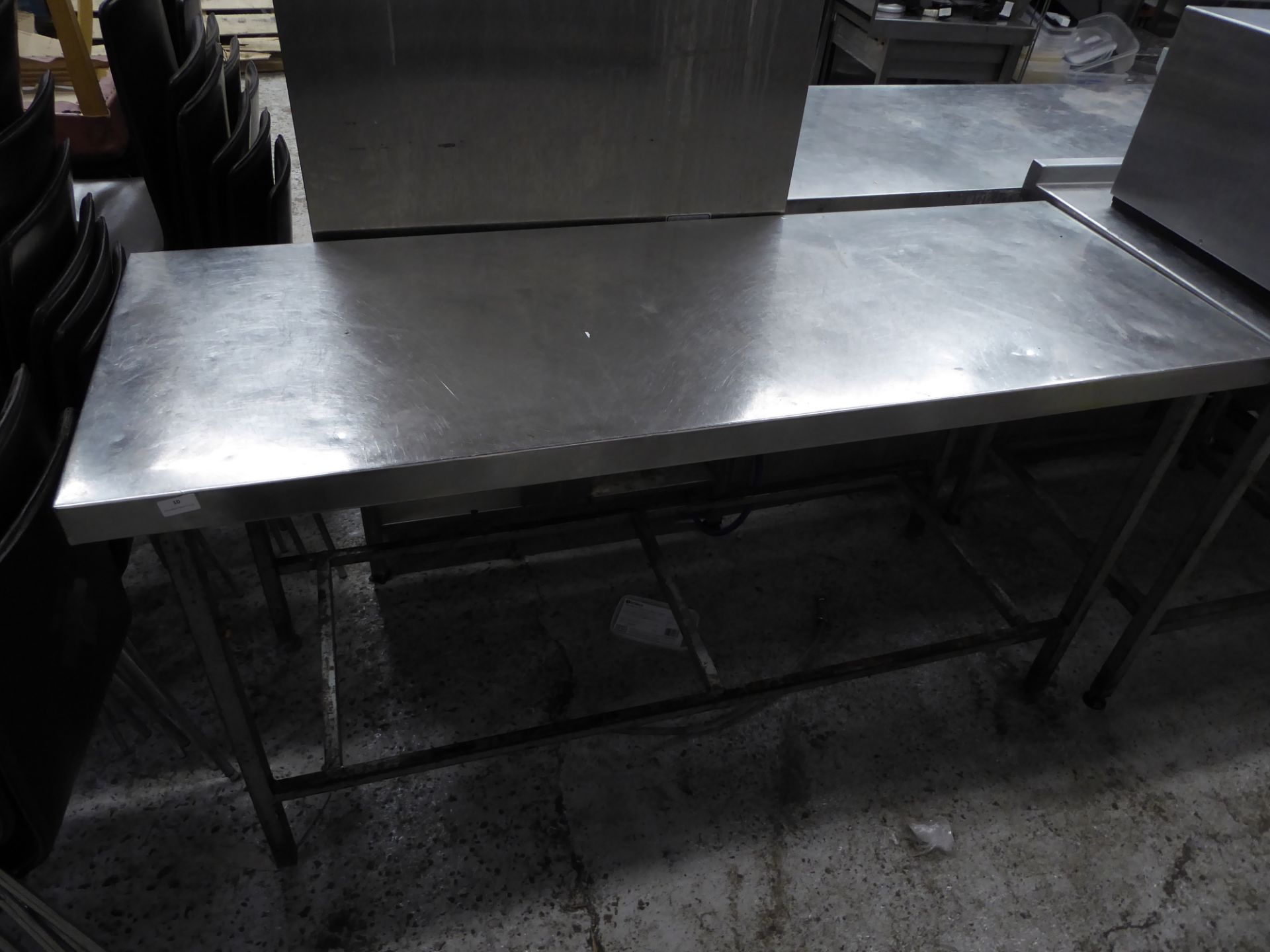 * S/S prep bench. 1680w x 610d x 860h - Image 2 of 3