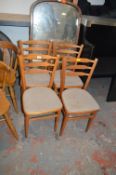 Four Upholstered Dining Chairs