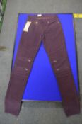 Levi's Skinny Coupe Purple Cords Size: 25/32