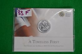 Royal Mint 2013 UK £20 George & The Dragon Fine Silver Coin