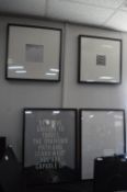 Four Framed Photo Prints and Posters