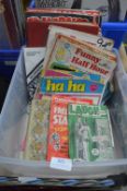 Vintage Comedy Magazines, Rugby Programs, etc.