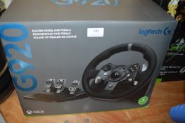 *Logitech Xbox G920 Racing Wheel & Pedals