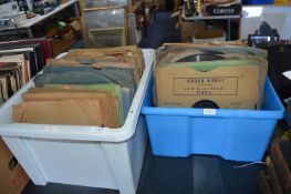 Two Boxes of 78rpm Records