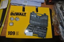 *Dewalt 109pc Drill Bit Set