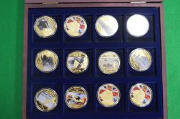 Set of Twelve 2014 75th WWII Anniversary Commemorative Coins