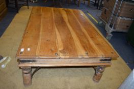 Eastern Rustic Style Chunky Coffee Table 146x92cm