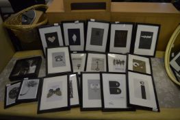 18 Black Framed Prints