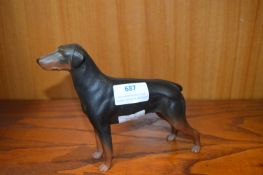 Beswick Figure of a Doberman