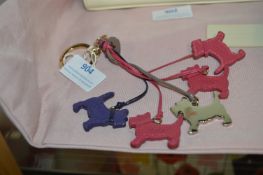 Radley Keyring with Five Dogs