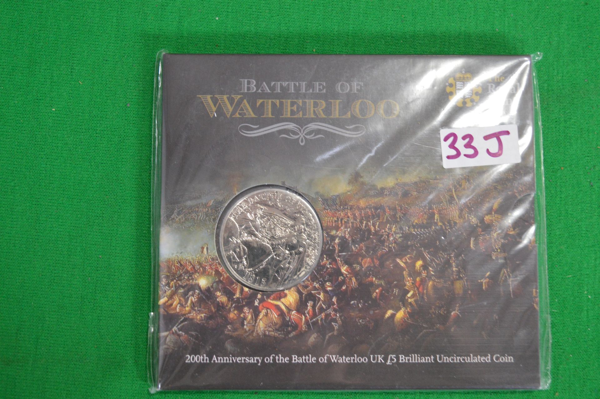 Royal Mint 2014 UK £5 Battle of Waterloo Brilliant Uncirculated Coin