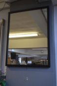 Black Framed Mirror 61x46cm