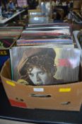 Large Box of 12" LP Records; Mixed Pop, Classical