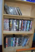 25 DVDs plus Videos, CDs, etc.