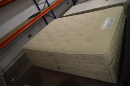 Sealey Posturepedic Four Drawer Double Divan Bed