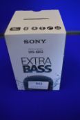 *Sony Extra Bass Wireless Speaker SRSXB12