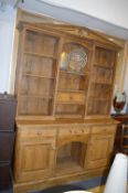 Pine Dresser Unit with Classical Cornice