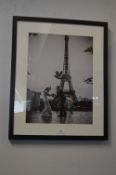 Framed Photo Print of The Eiffel Tower