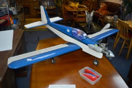 RC Model Aircraft 57" Wingspan with Petrol Engine