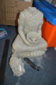 *Seated Buddha Garden Statue (AF)