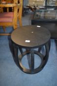 Black Bentwood Stool