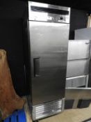 *Stainless Steel Single Door Upright Refrigerator MBF8181