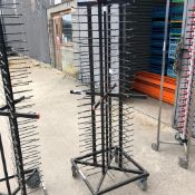 84 Plate Rack Holder with Wheels Collection From Grantham NG32 2AG on 19th and 20th May 10am till