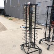 84 Plate Rack Holder with Wheels Collection From Grantham NG32 2AG on 19th and 20th May 10am till