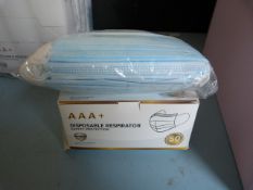 *Box of 50 AAA+ Disposable Respirators