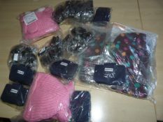 *Quantity of Baby Hats & Gloves, Medick Pouches, R