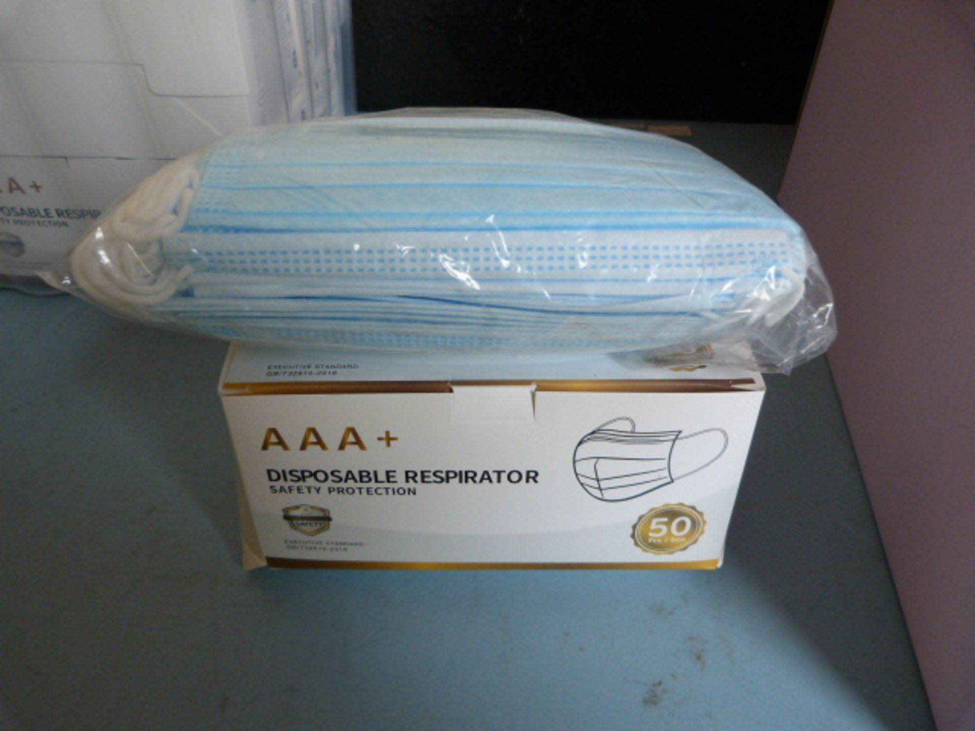 *Box of 50 AAA+ Disposable Respirators