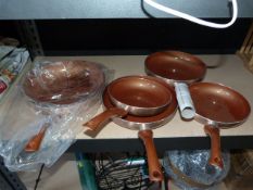 *Five Cermanlon Frying Pans