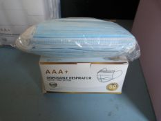 *Box of 50 AAA+ Disposable Respirators