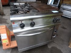 Baron Two Ring Oven/Hotplate